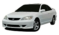 Хонда Цивик купе в рестайлинге 2003-2005 года